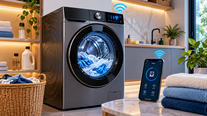 Smart Washing Machines Guide: Features, Sensors and Wi-Fi Control