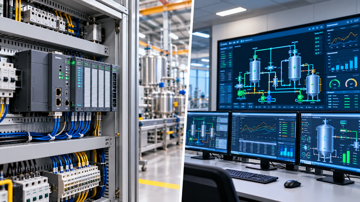 PLC vs SCADA Systems: Overview, Key Differences and Applications
