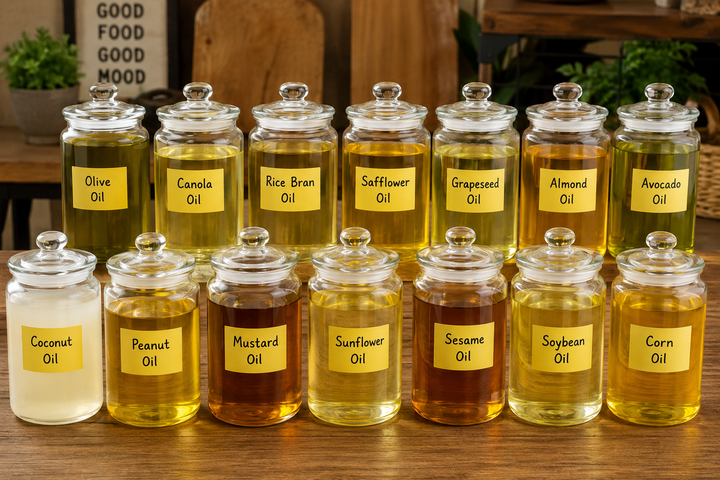 Which Cooking Oils Are Healthiest and Which to Avoid? Types, Nutrition Facts, and Healthy Cooking Insights